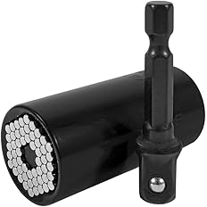 Home counteract universal socket fits 7 to 19mm high carbon steel